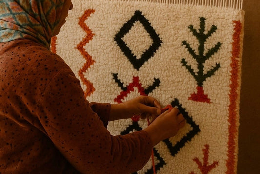 Alfombras hechas a mano: la tradición bereber tras cada pieza