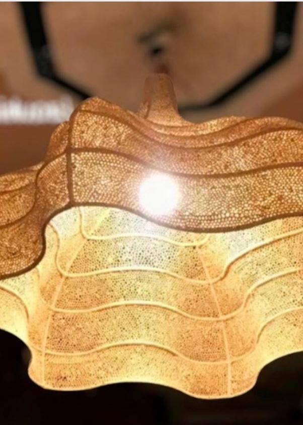 Lampara Nido de Abeja