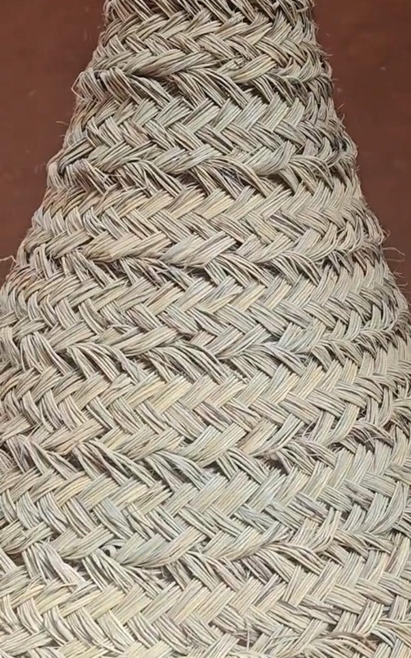 Lampara Palmera Trenzada