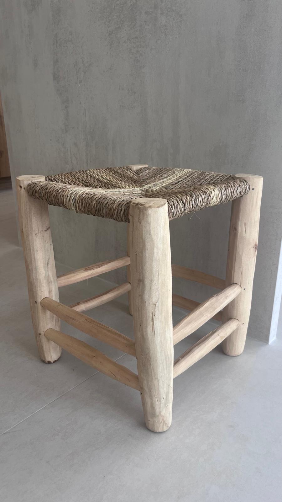 Taburete Madera Natural