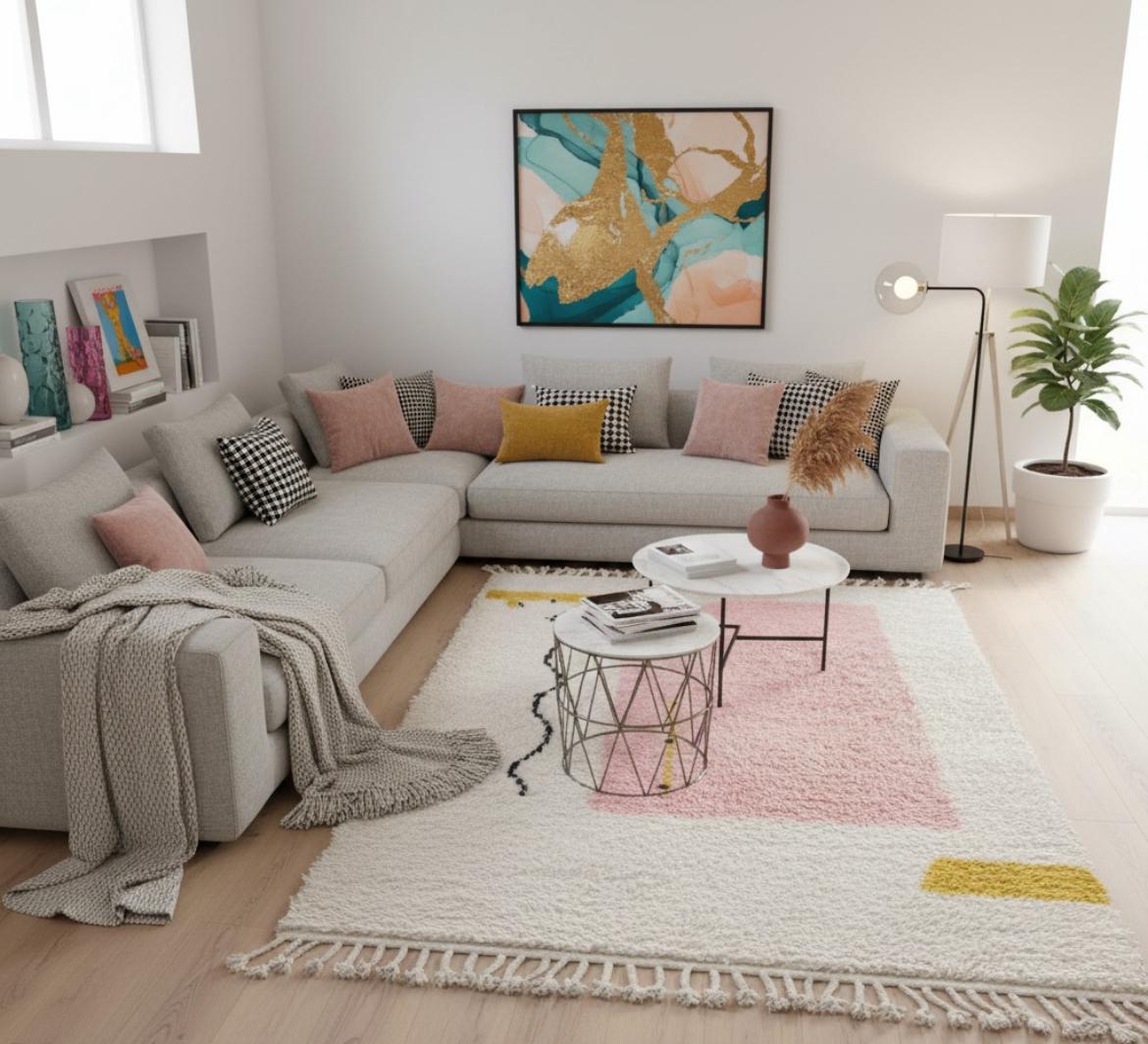 Roses - 255x163 cm