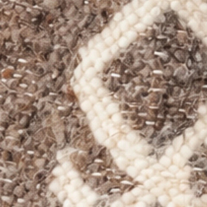 Textura real de la lana de la tela de alfombra bereber de los zuecos artesanales